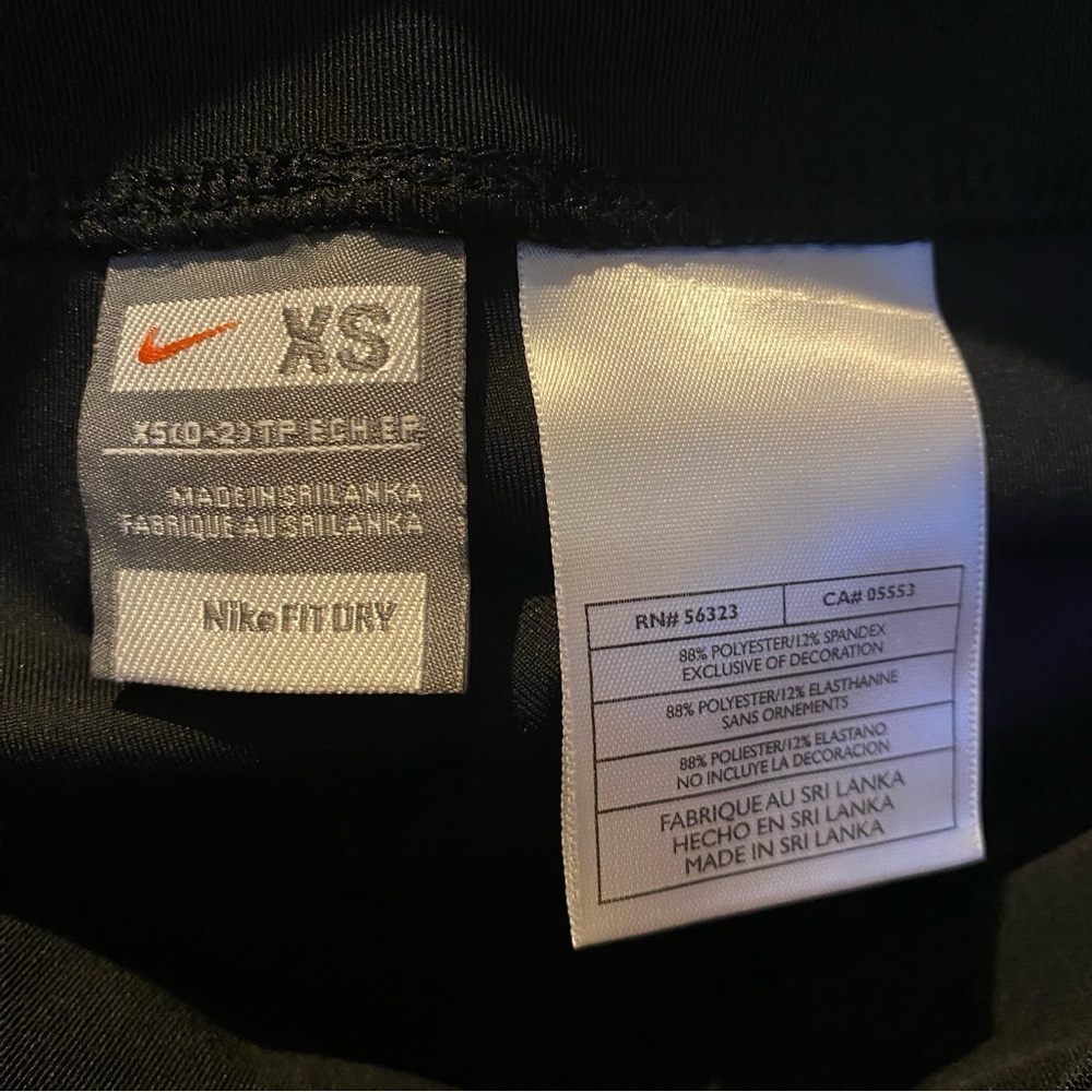 NIKE Black Wide Leg Athletic Pants Size XS - Picture 5 of 6